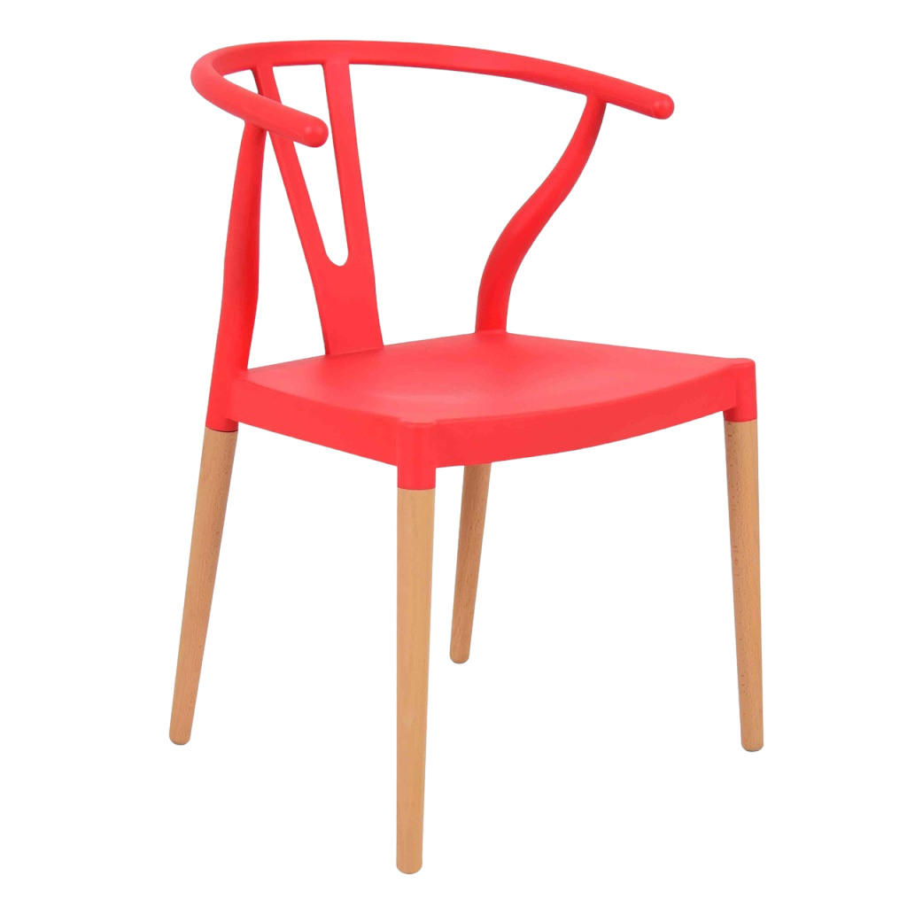 Colourful Wishbone Dining Chair