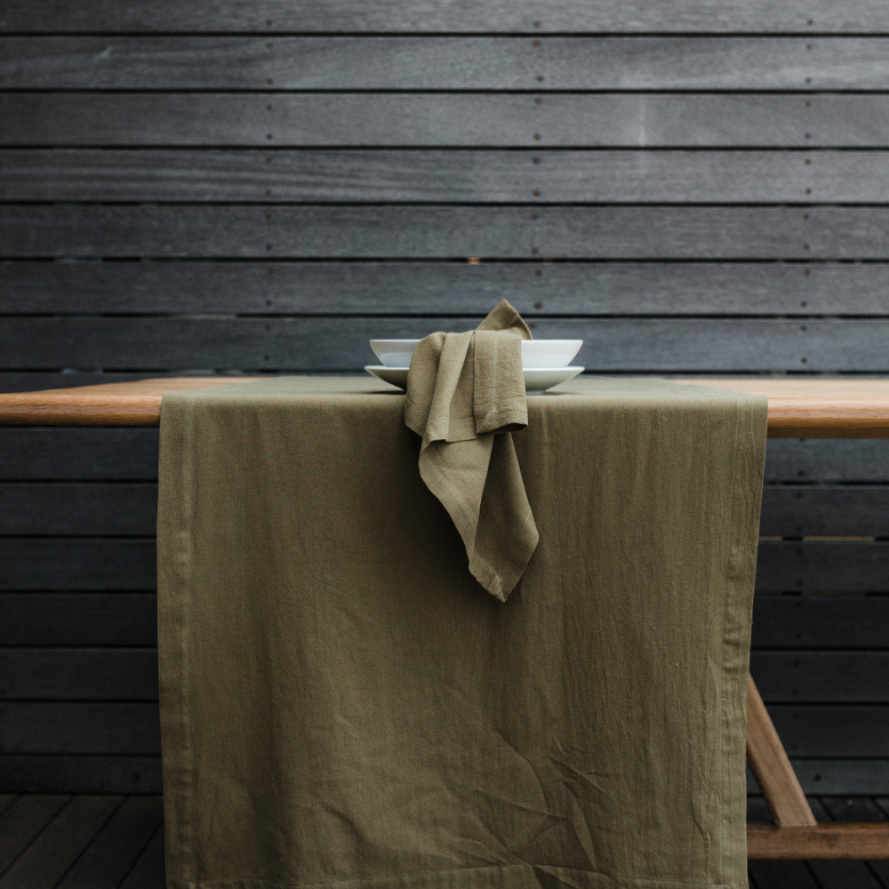 The Palmar Collection Cotton Table Runners