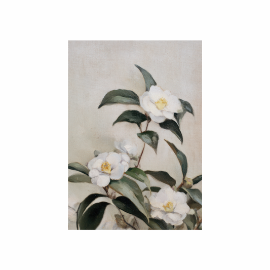 Framed Canvas Print ~ Country Blossoms