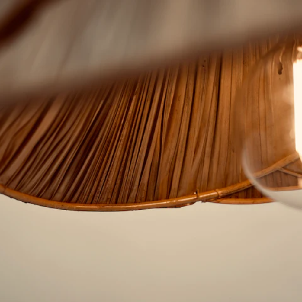Palm Leaf Pendant Lampshade
