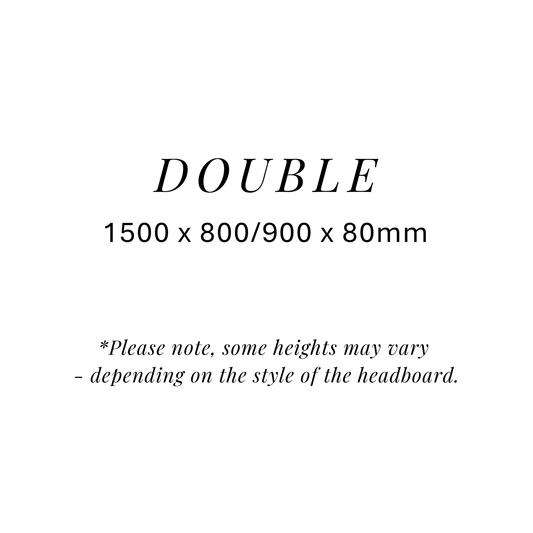 Size (for headboards)