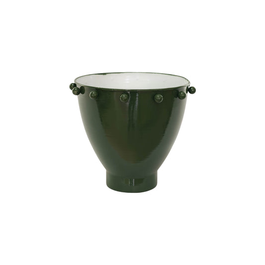Forest Dot Bowl Planter