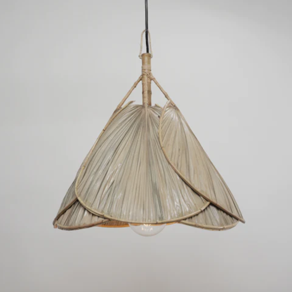 Palm Leaf Pendant Lampshade