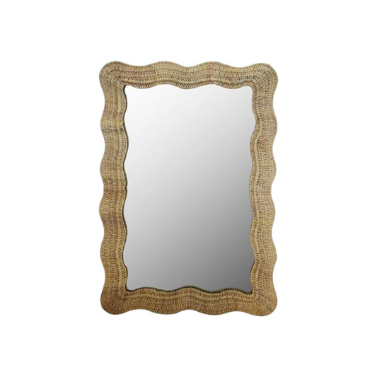 Rattan Mirror