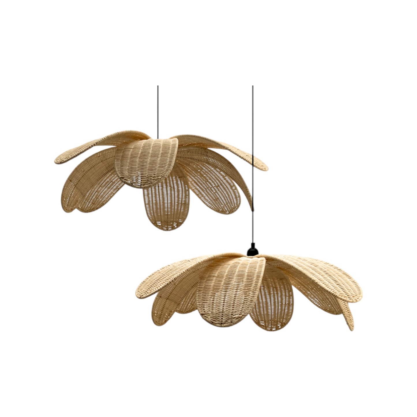 Lily Woven Pendant