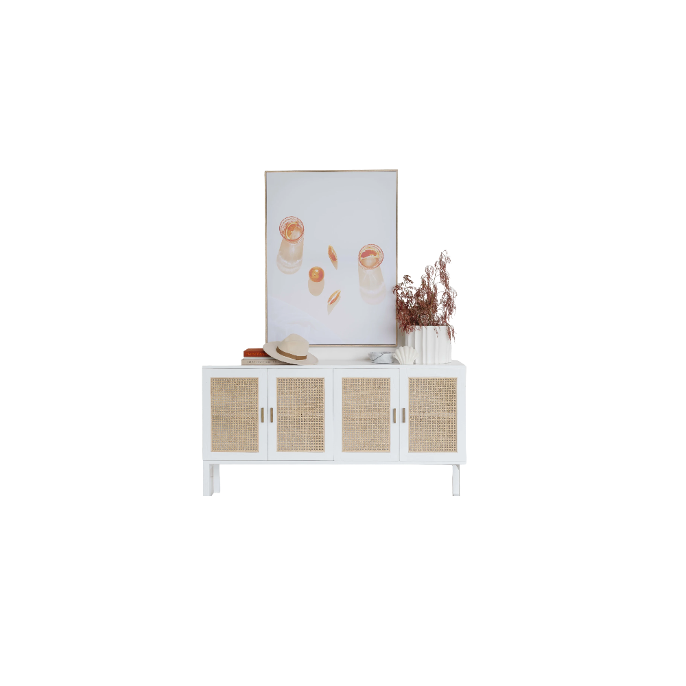 Mazari Sideboard White (3 drawer)