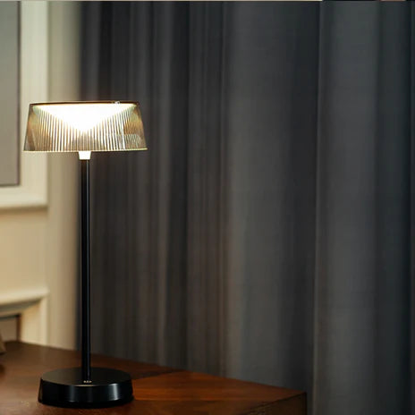 Kusile Black LED Portable Rechargeable Table Lamp