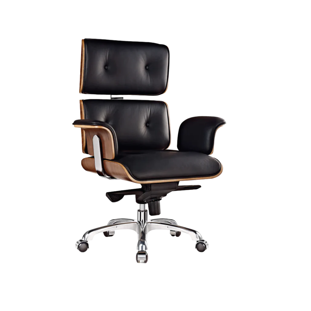 Eames replica leather management office chair sale