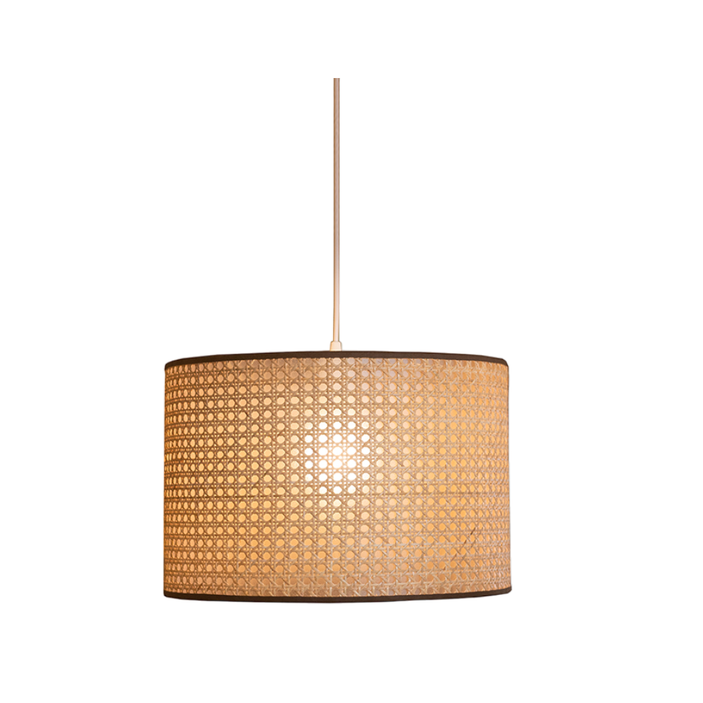 Bora Bora cane webbing pendant