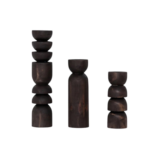 Pine Tree Candlesticks