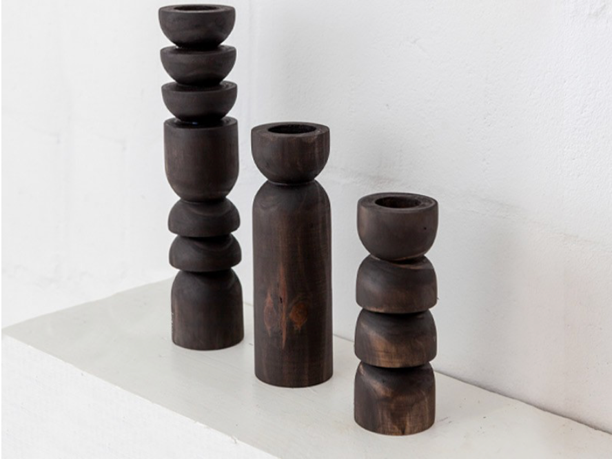 Pine Tree Candlesticks