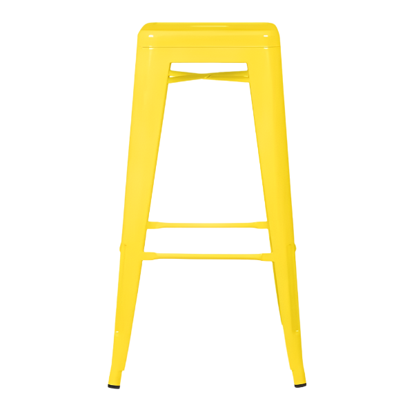 TOLIX BAR STOOL - YELLOW