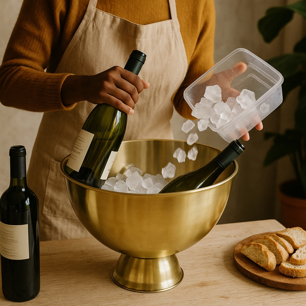 Gold Champers Cooler