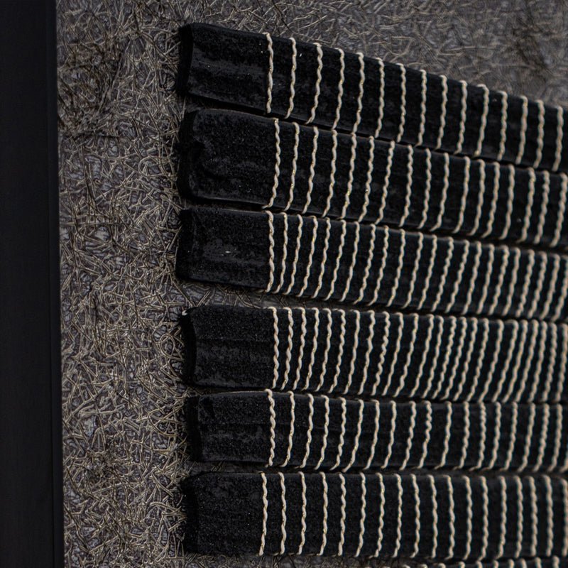 Wooden Lines - Textural Art