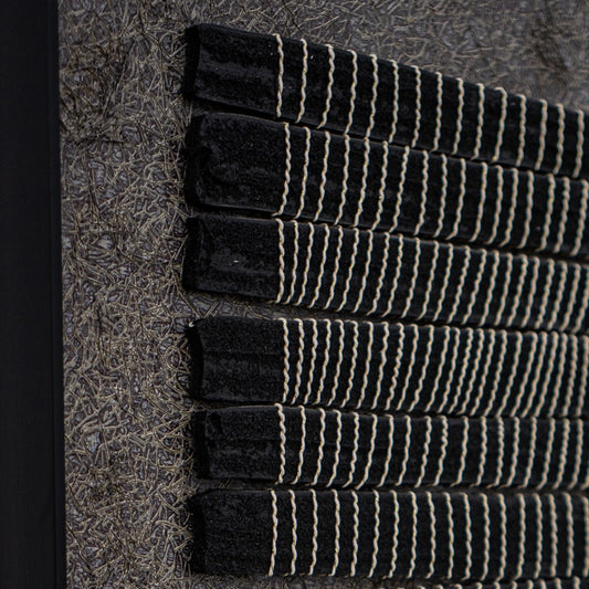 Wooden Lines - Textural Art