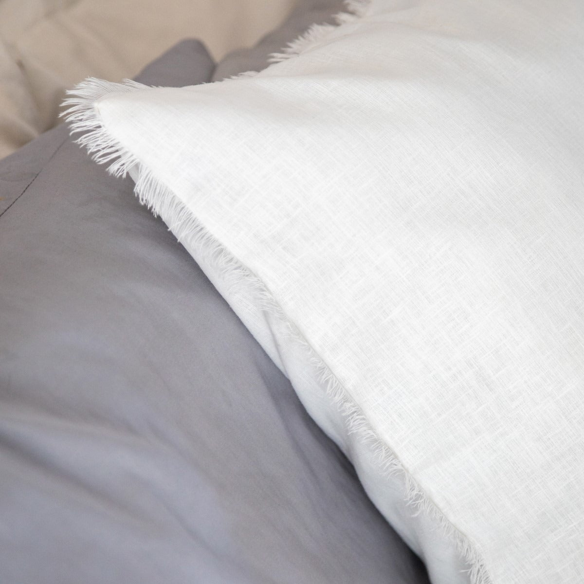 Frayed Linen Scatters