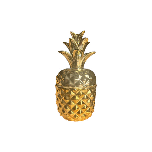 Gold Pineapple Jar