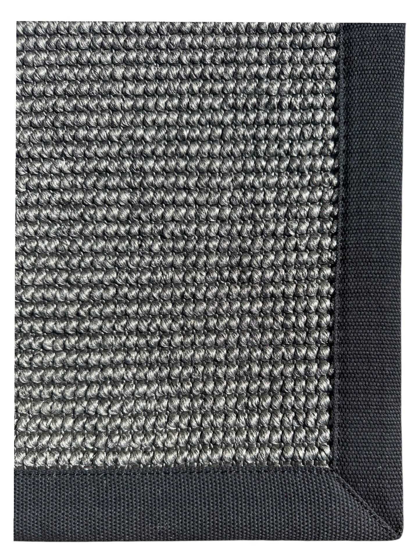 Esque Large Weave Charcoal Outdoor Rug