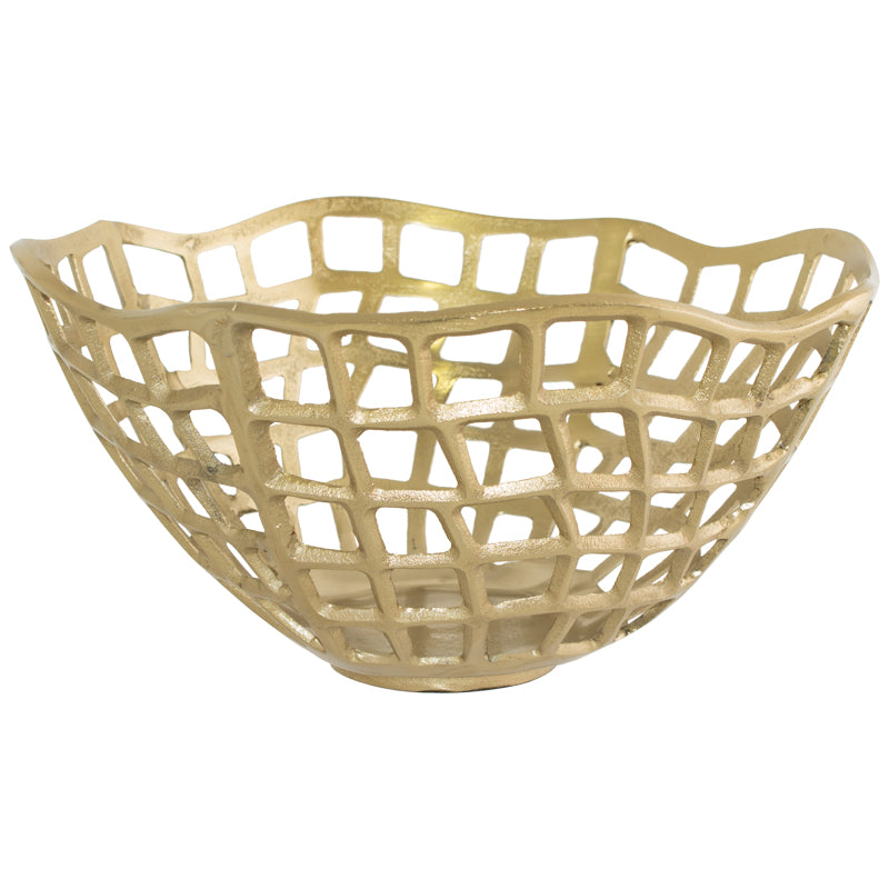 Gold Woven Bowl