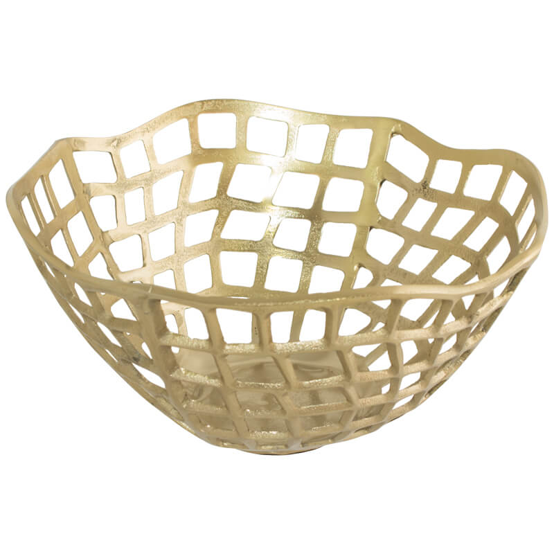 Gold Woven Bowl