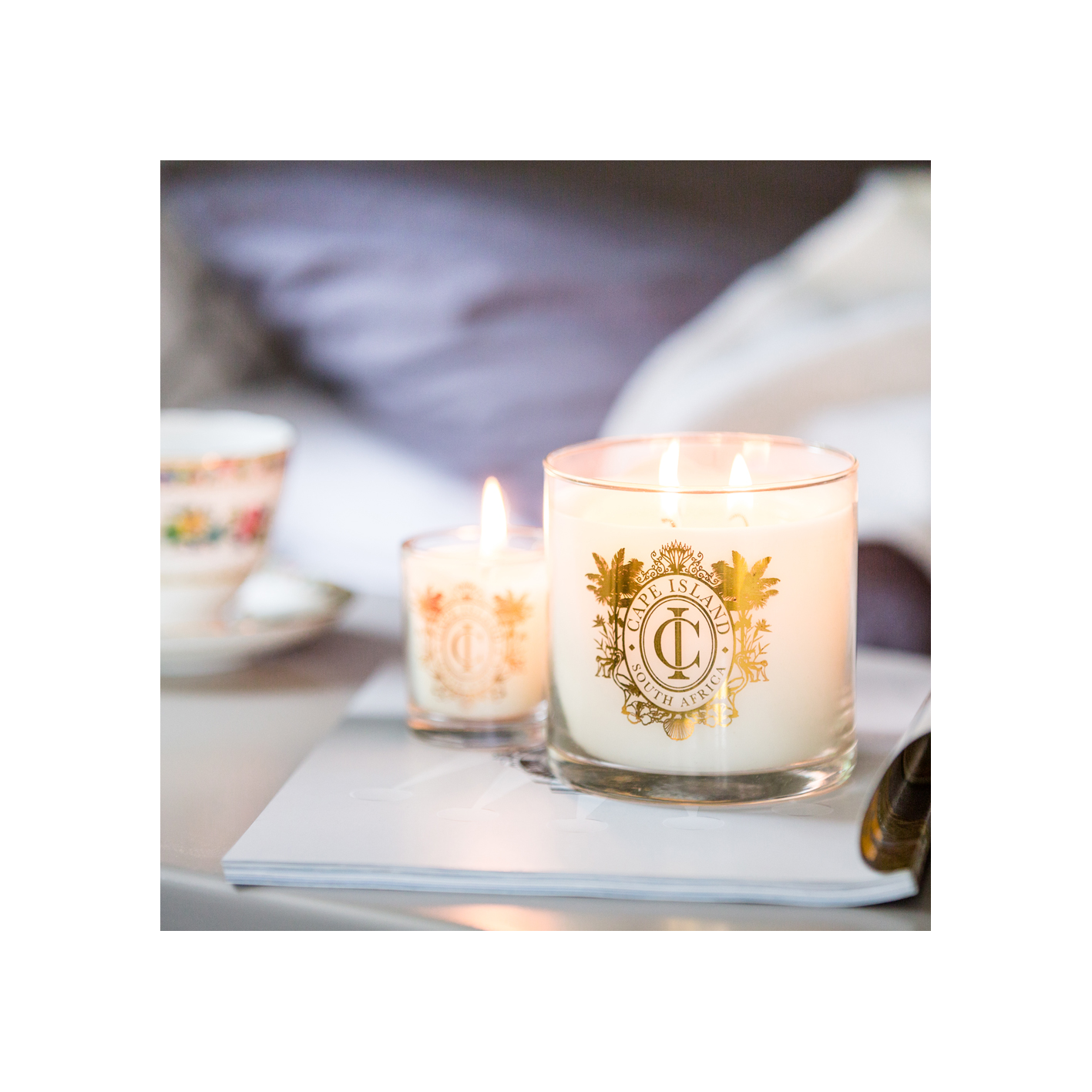 African Storm Scented Candle