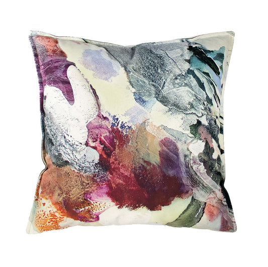 Anastasia Pather Charcoal Velvet Scatter Cushion