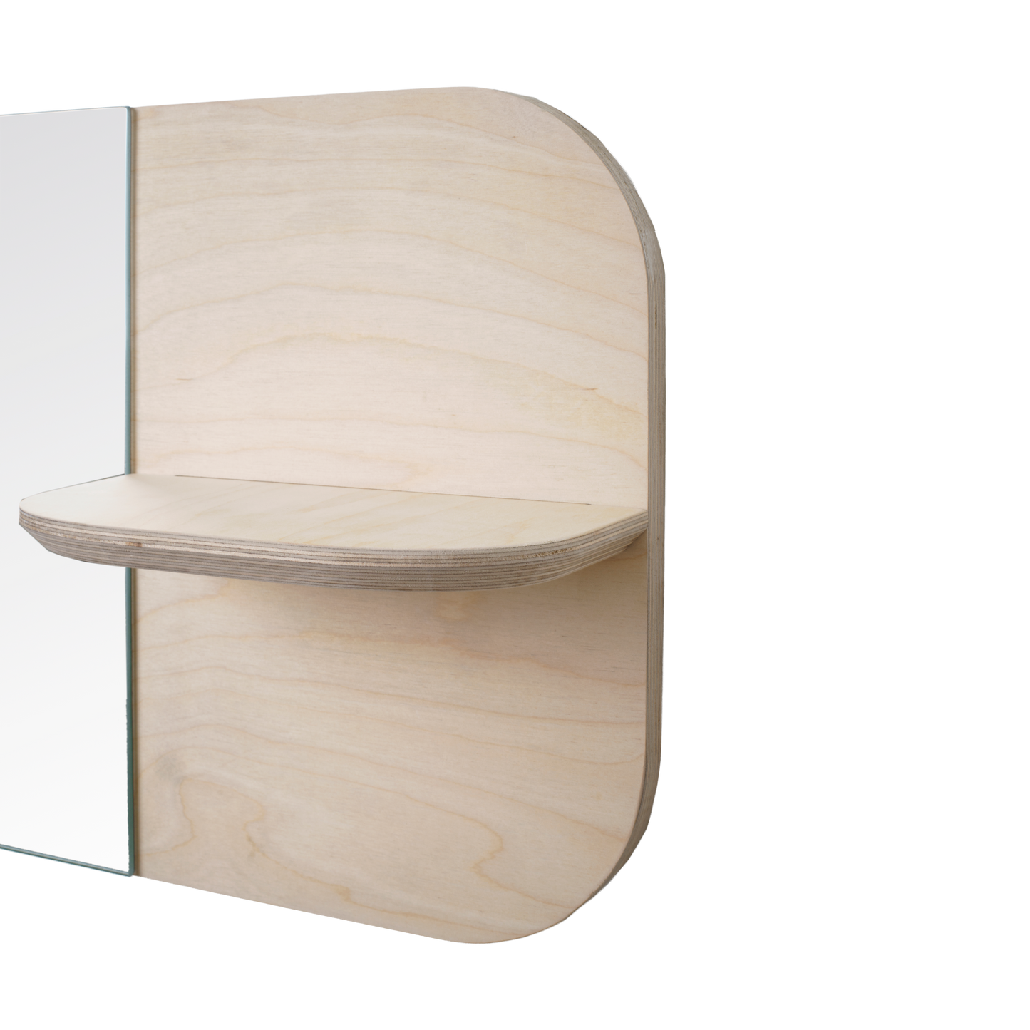 Birch Shelfie Mirror