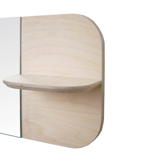 Birch Shelfie Mirror
