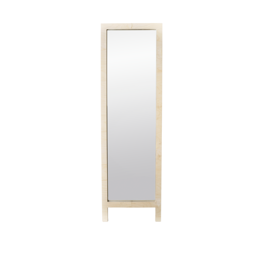 Birch Leaning Floor Mirror