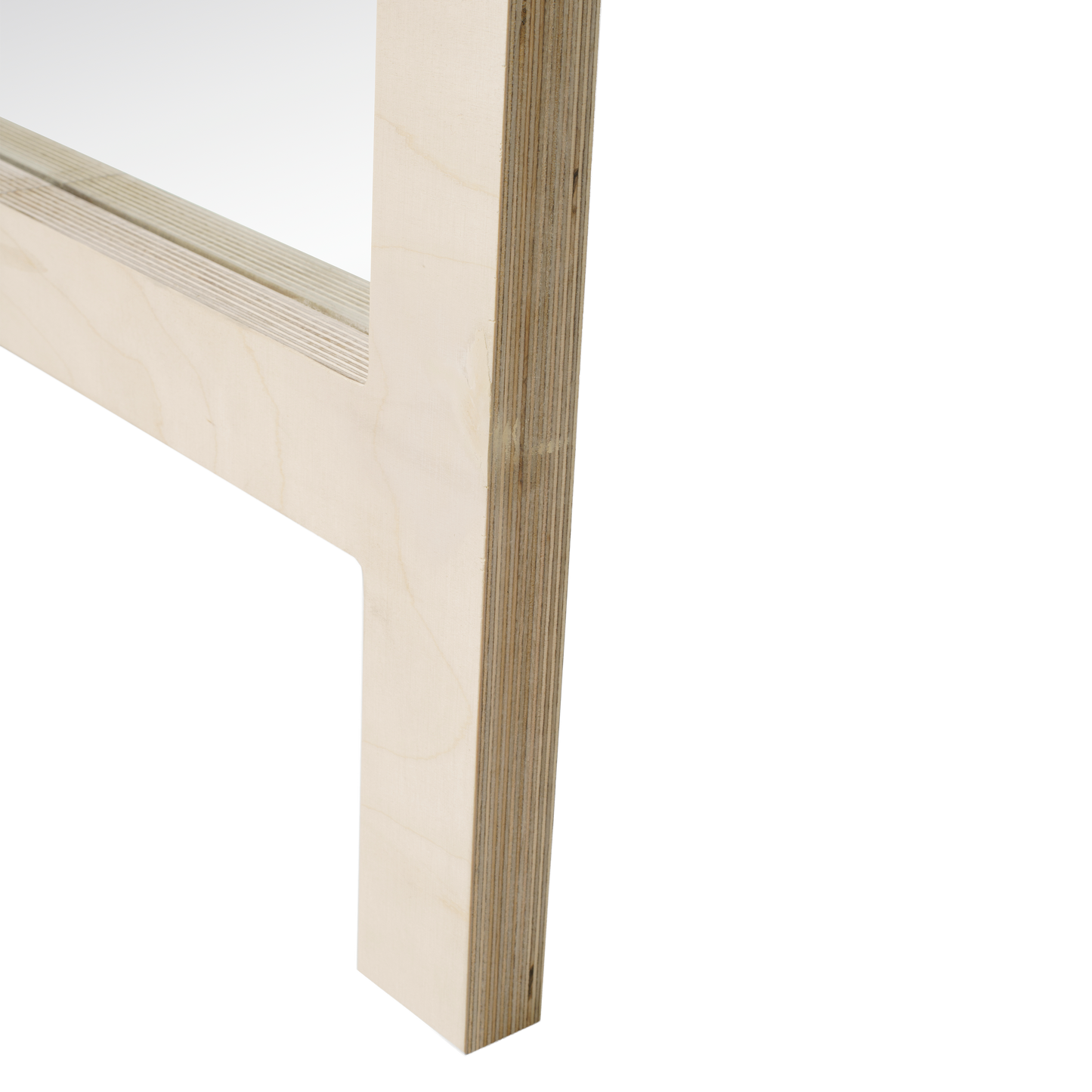 Birch Leaning Floor Mirror