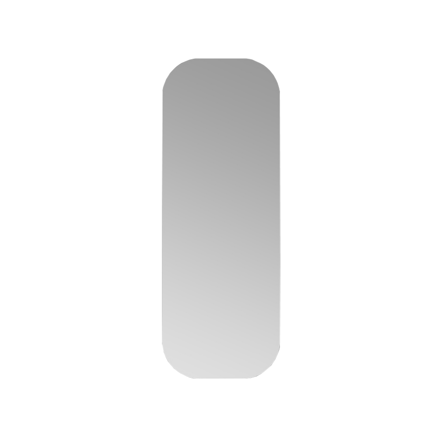 Birch Rounded Rectangle Frameless Mirror