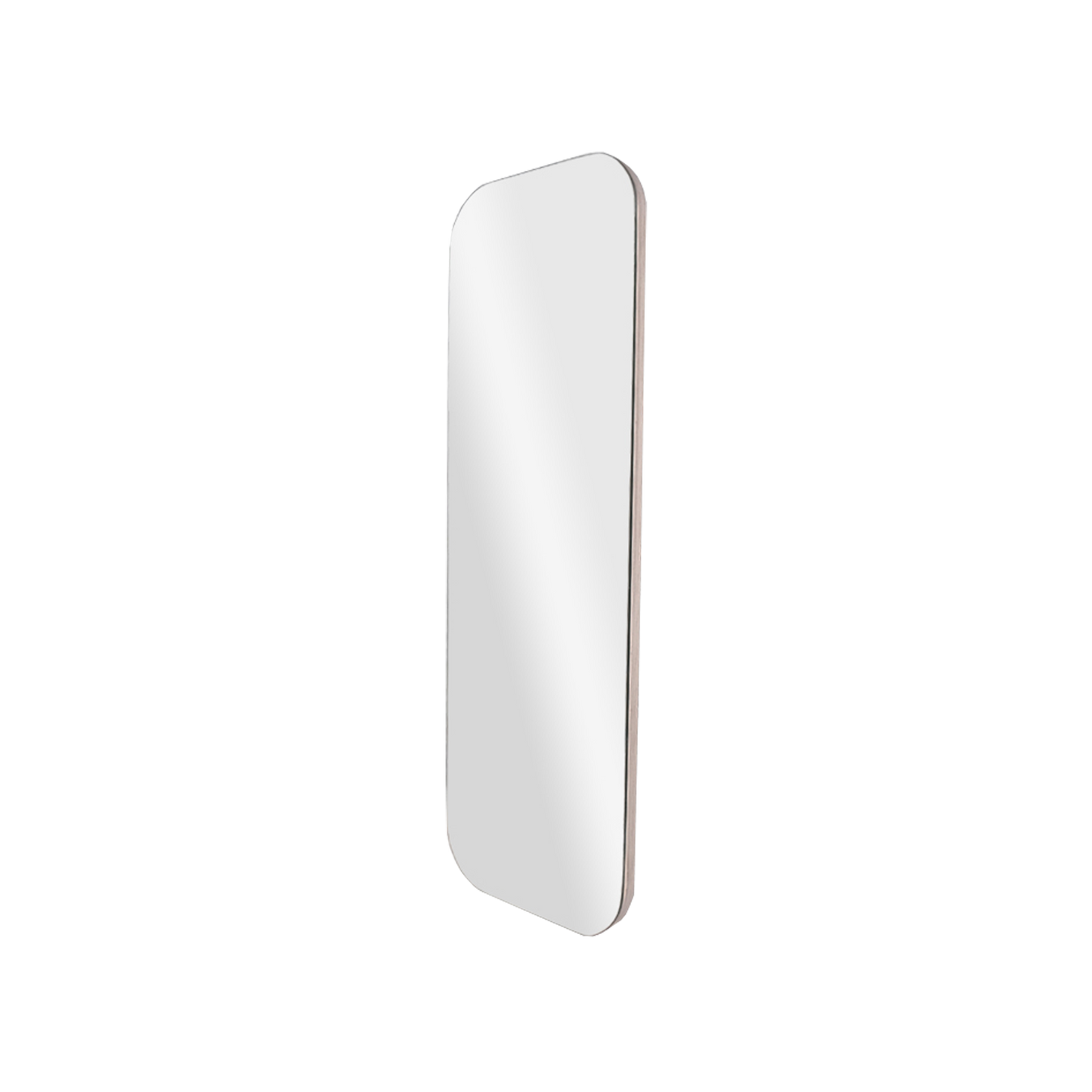 Birch Rounded Rectangle Frameless Mirror