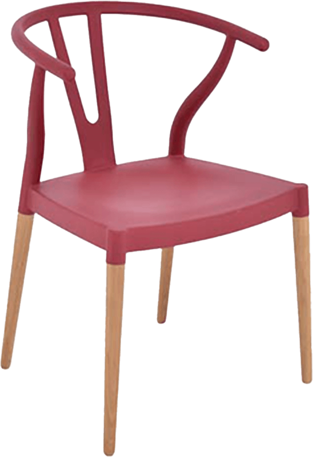 Colourful Wishbone Dining Chair