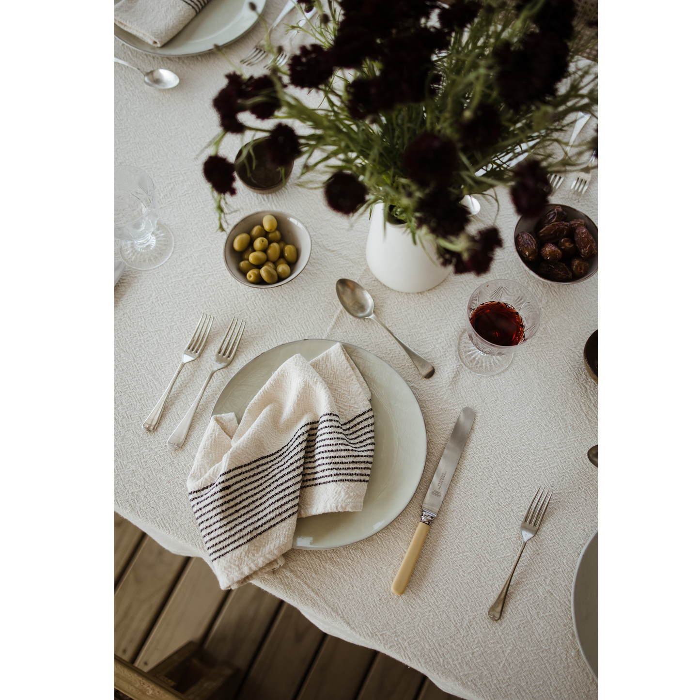 Handwoven Tablecloth & Napkins