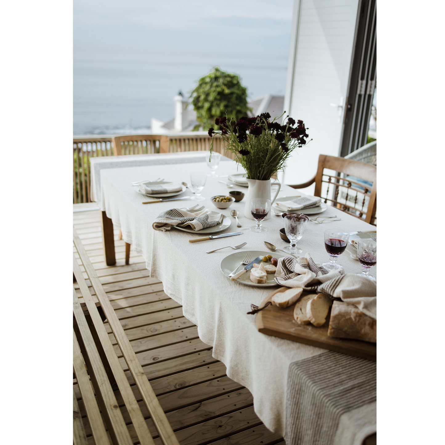 Handwoven Tablecloth & Napkins