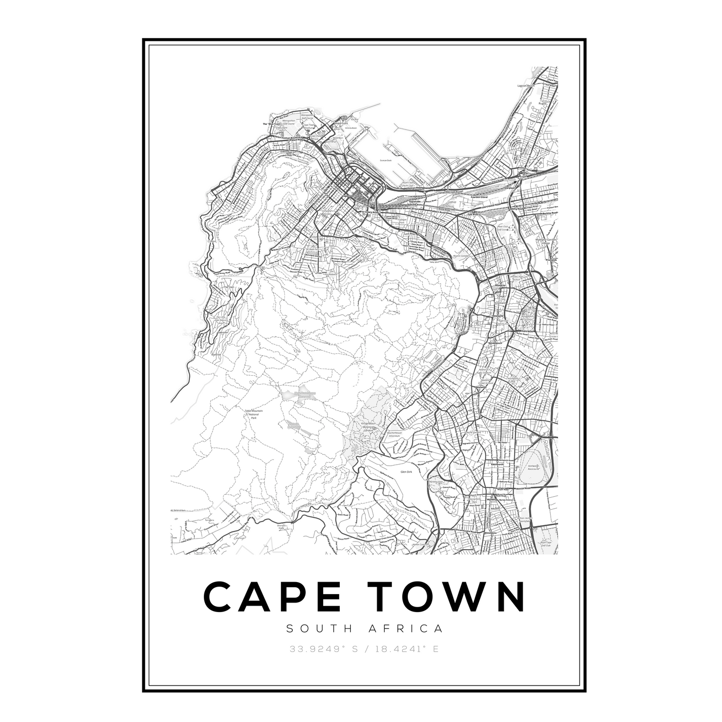 City Maps Cape Town