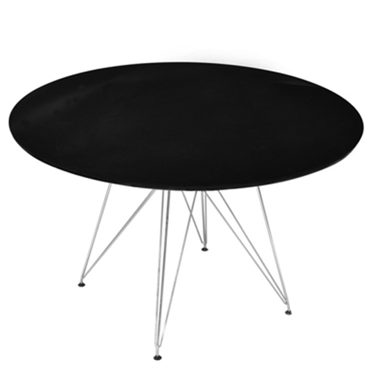 Eames Inspired Cafe Table with Chrome Legs