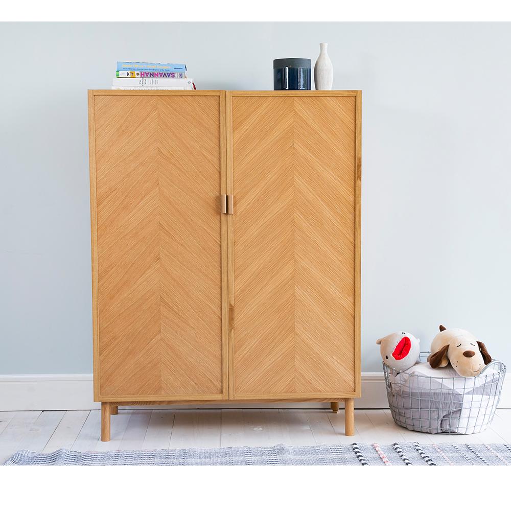 HERRINGBONE CABINET
