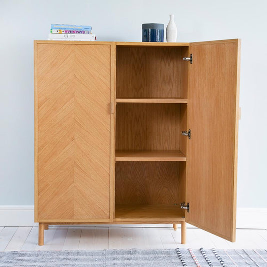 HERRINGBONE CABINET