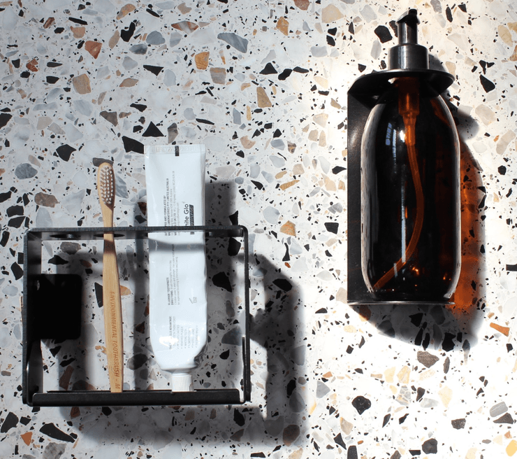 Compact Toothbrush Stand