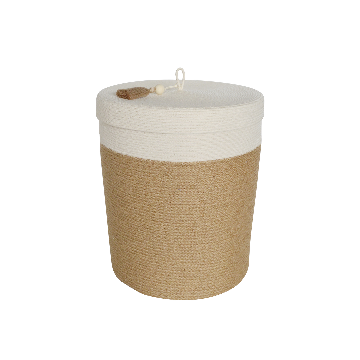 Lidded Laundry Basket