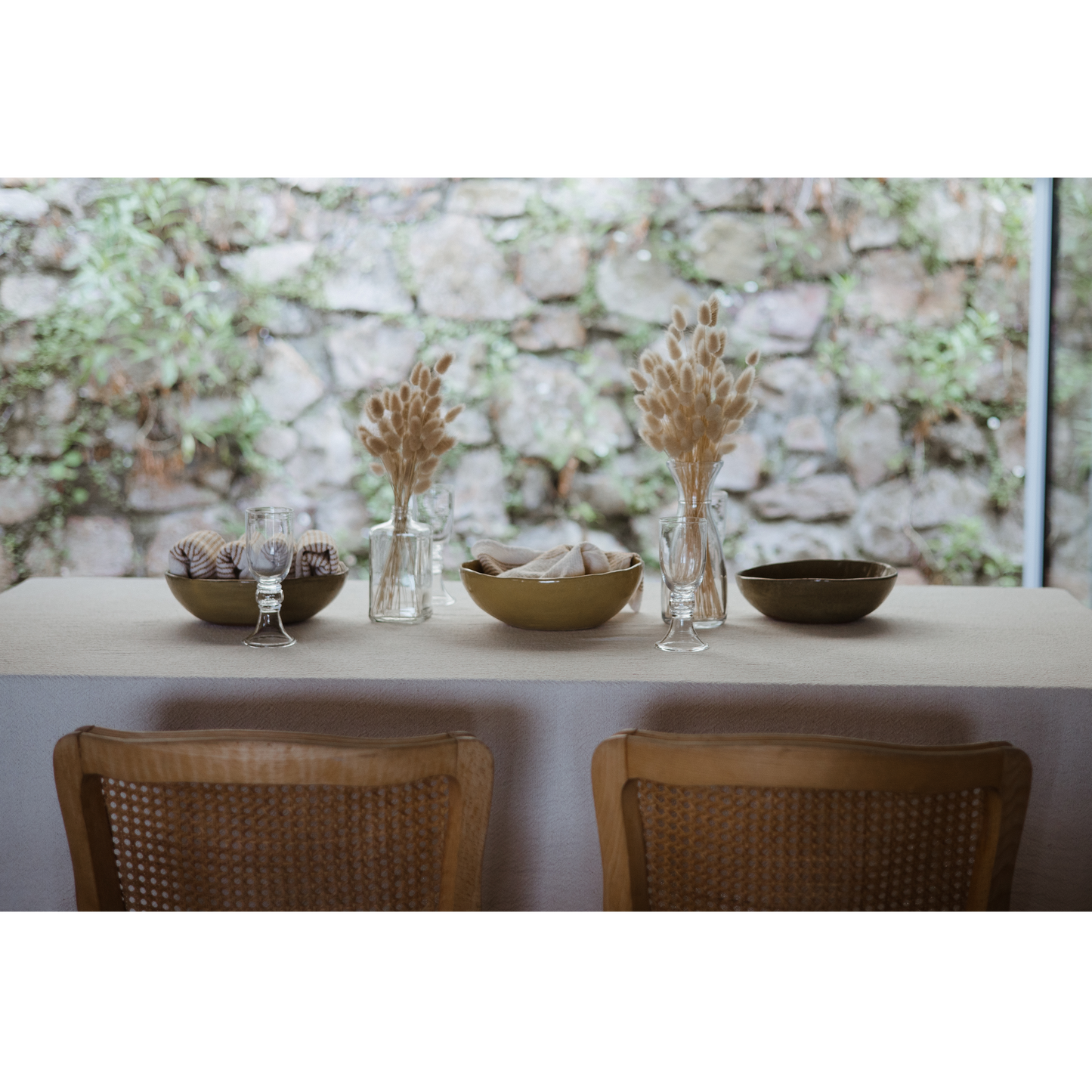 Handwoven Tablecloth & Napkins