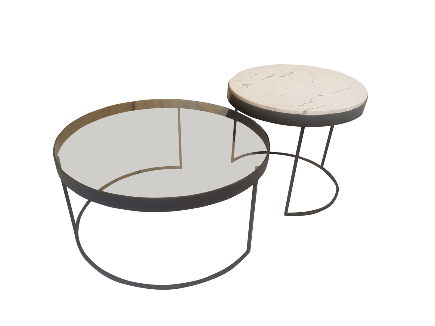 Powder Coated Orion Nesting Table Set