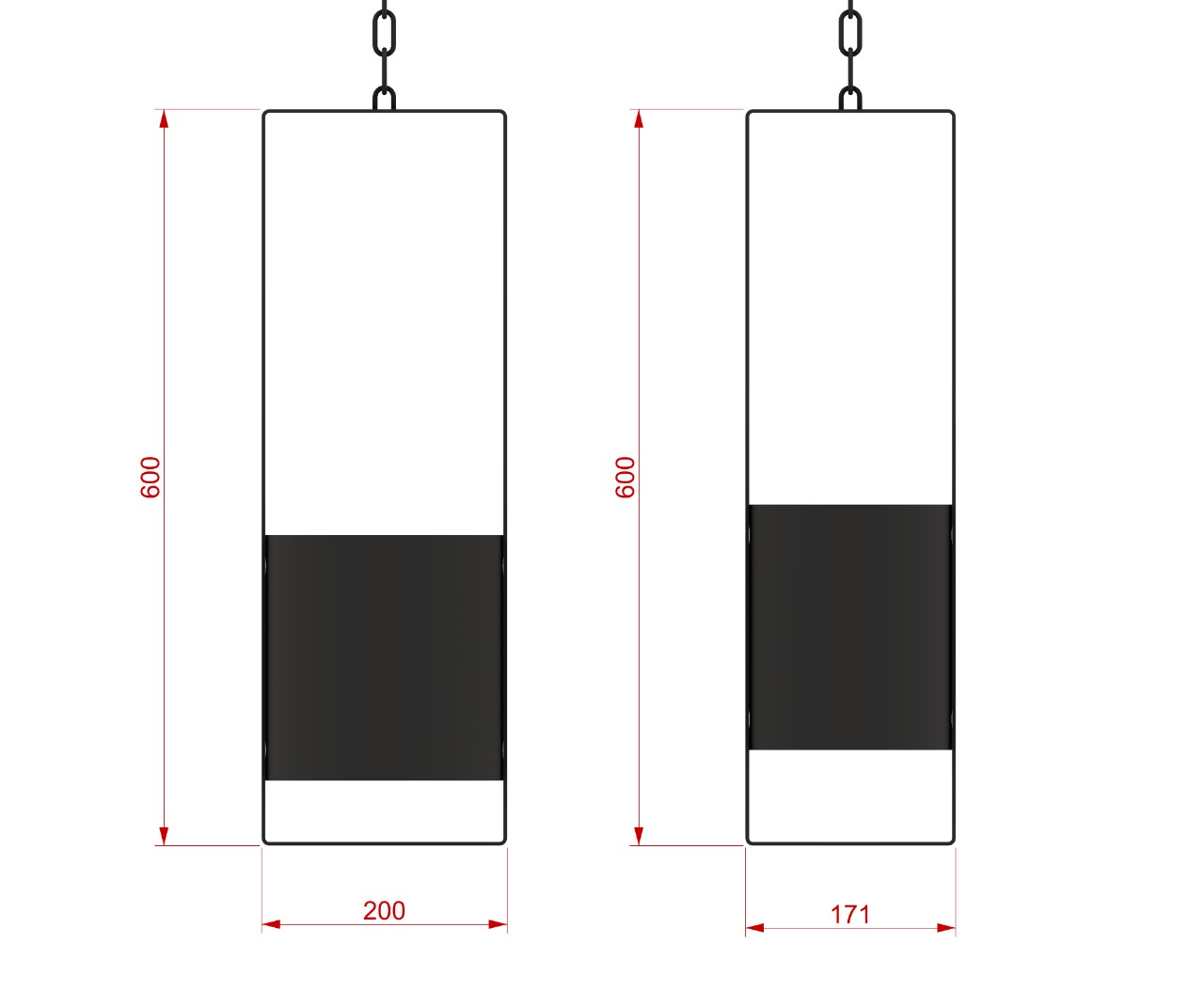 Pendant Box Planter