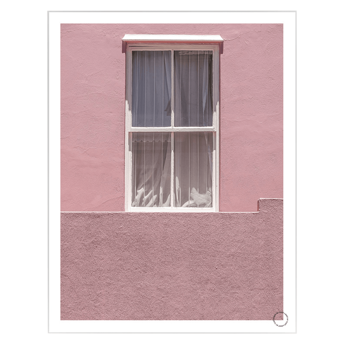 Pink-Wall, Art Print