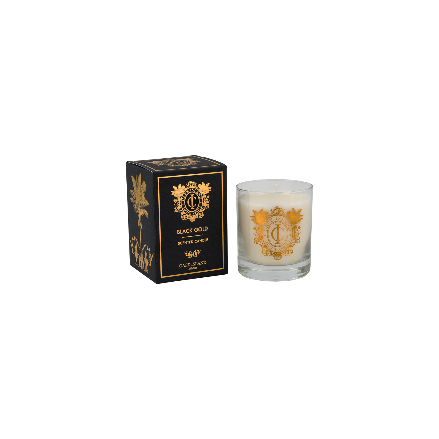 Black Gold Scented Candle