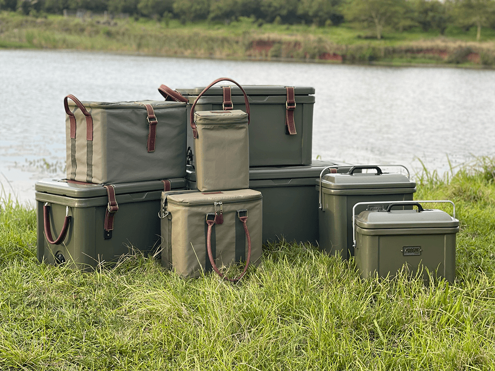 75L Rogue Ice Cooler (canvas seat cover and leather fittings)