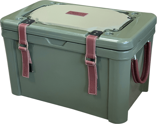 45L Rogue Ice Cooler (canvas seat cover and leather fittings)