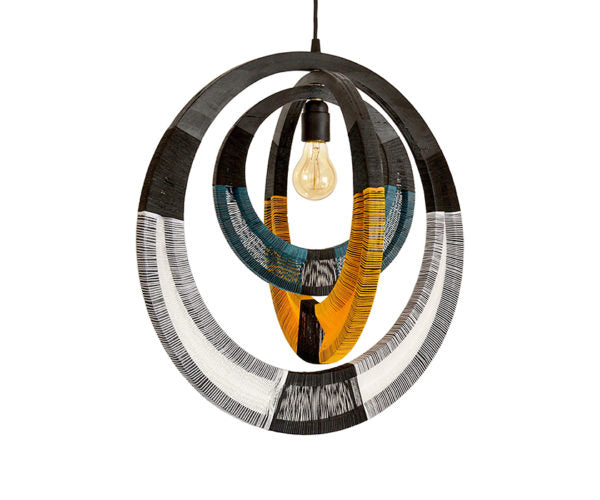 Woven Necklace Lampshade
