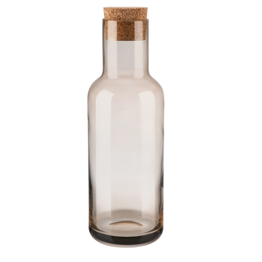 Water Carafe with Cork Lid